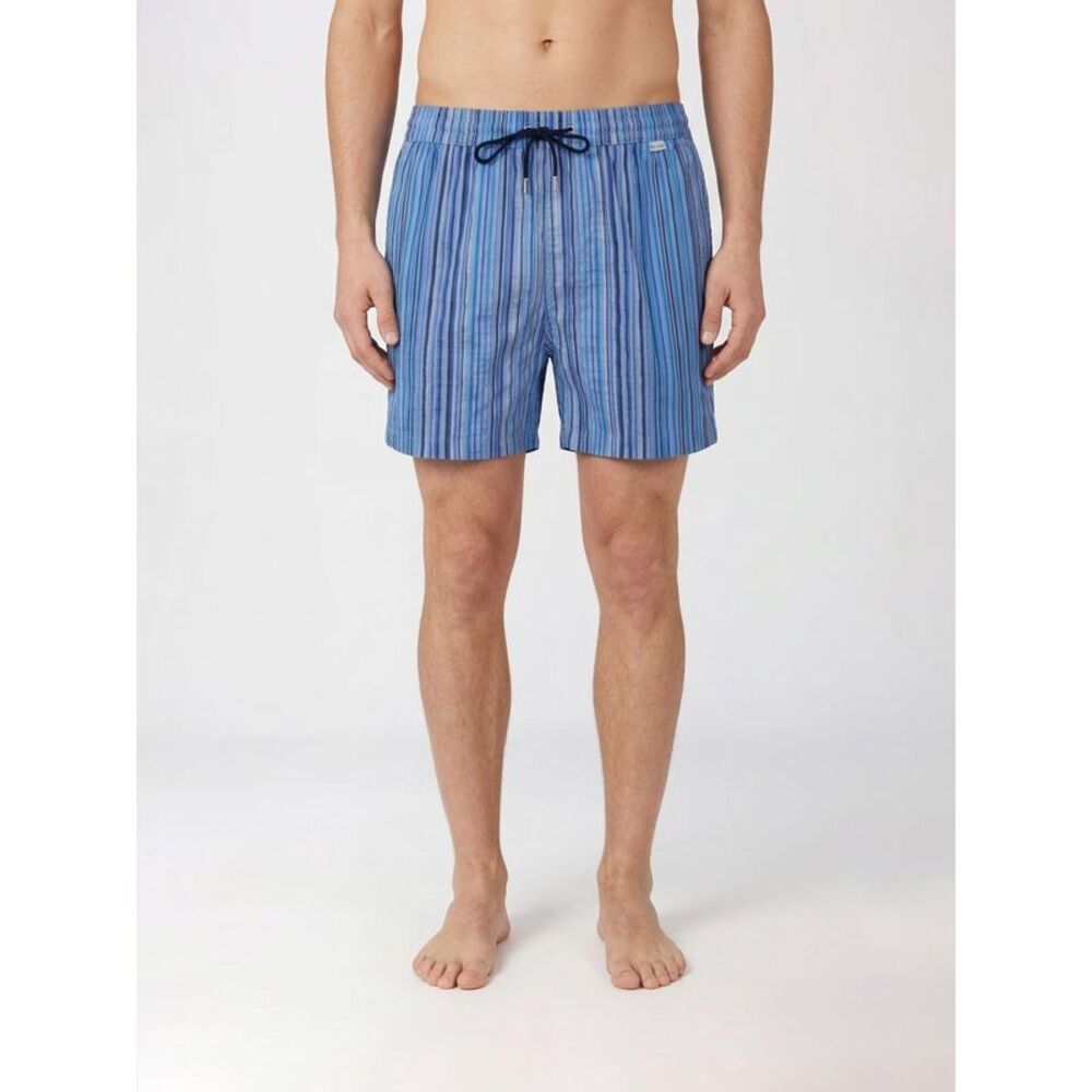 Paul Smith Men Paul Smith Striped Polyester Swimsuit